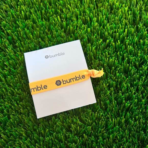 Bumble Logo Hair Tye (Yellow) - Picture 1 of 1